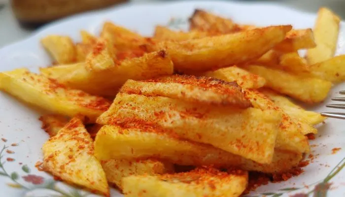 Receita Chips de batata doce na air fryer